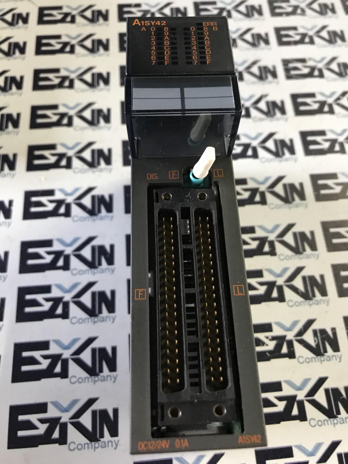 Mitsubishi Electric A1SY42 Output Unit 12-24VDC 0.1Amp 