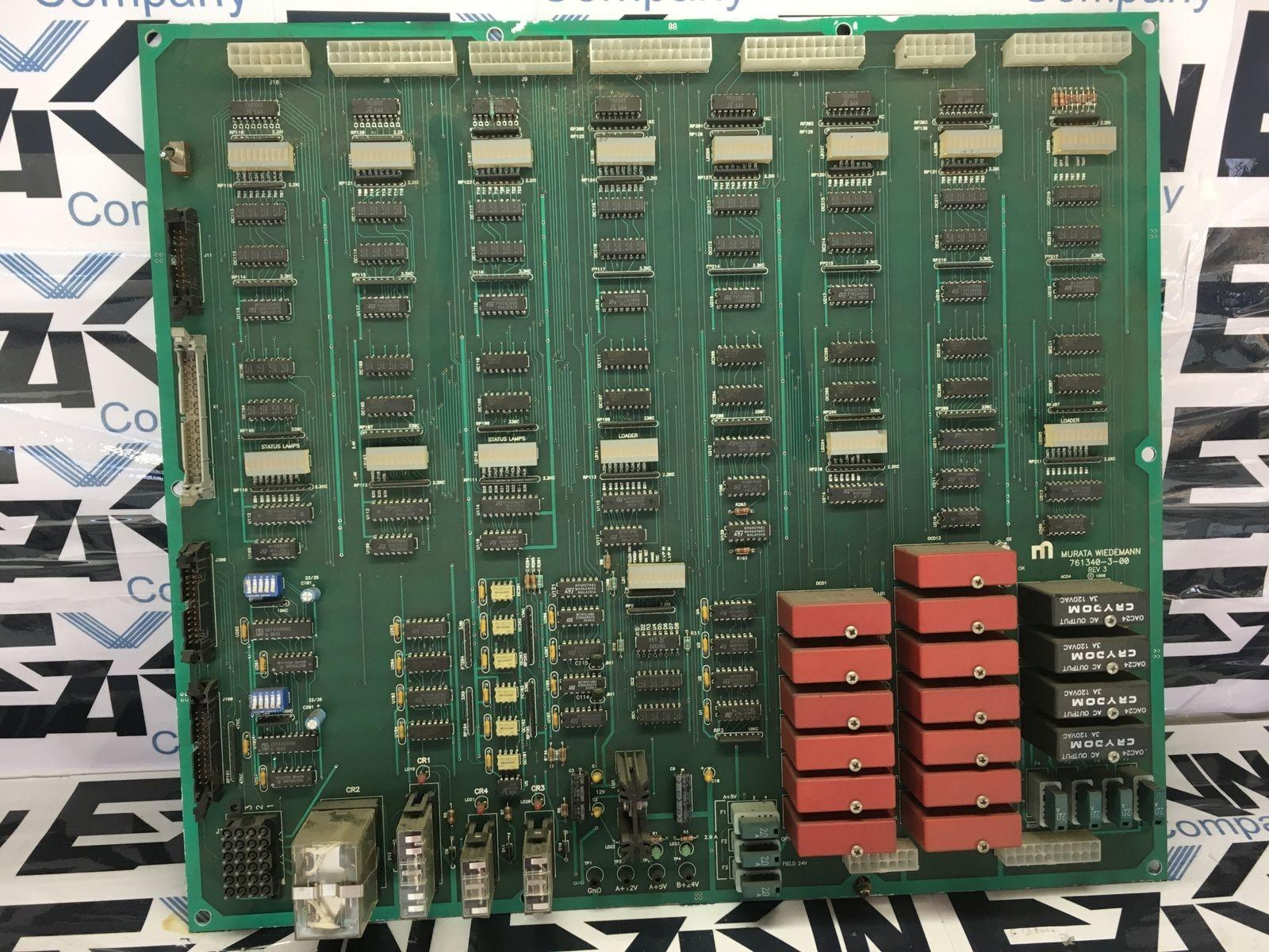 Murata Wiedemann 761340-3-00 REV 3 Circuit Board 