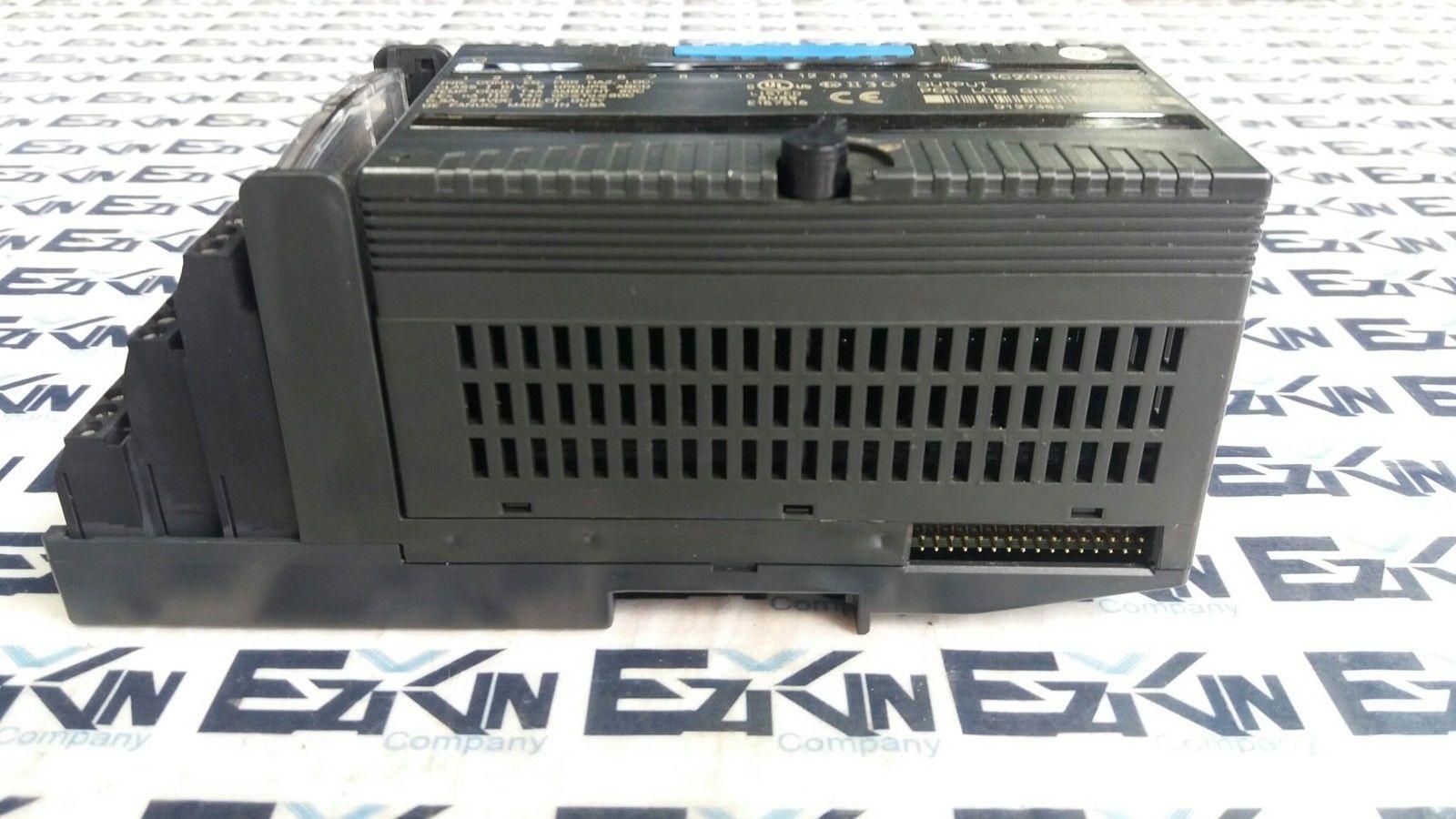 GE Fanuc IC200MDL740E Output Module 12-24VDC 