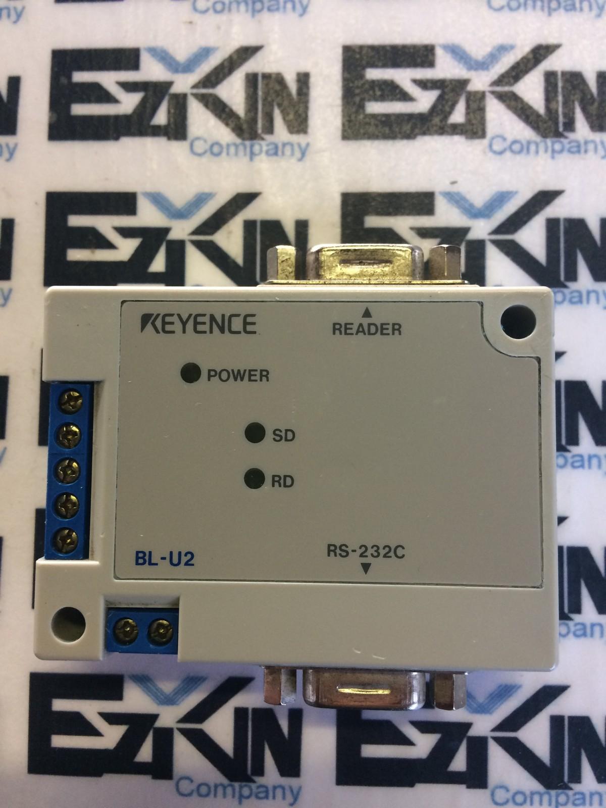 Keyence Co. BL-U2 Barcode Reader Power Supply 24VDC Cosmetic Signs 
