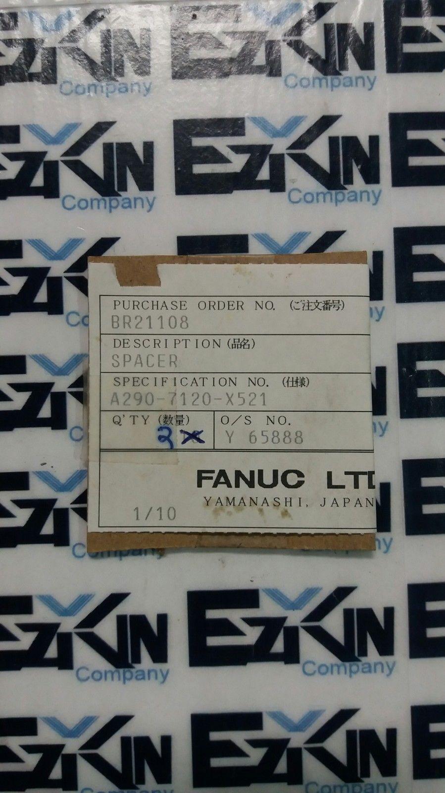 Fanuc A290-7120-X521 Spacer Lot of 2