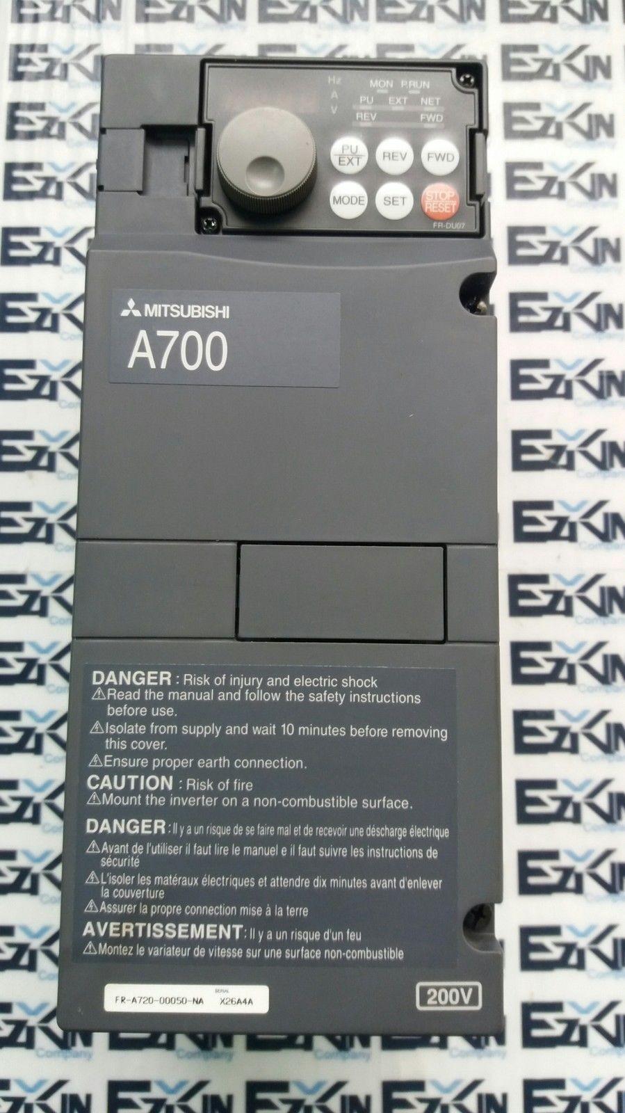 Mitsubishi Electric FR-A720-00050-NA A700 Inverter Drive 