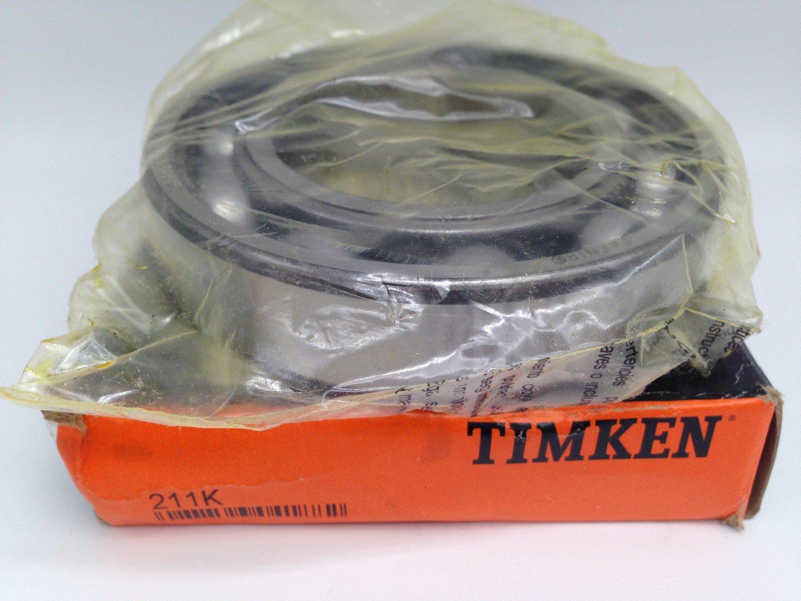 TIMKEN 211K FS 5000 Deep Groove Ball Bearing, 55 mm Bore 