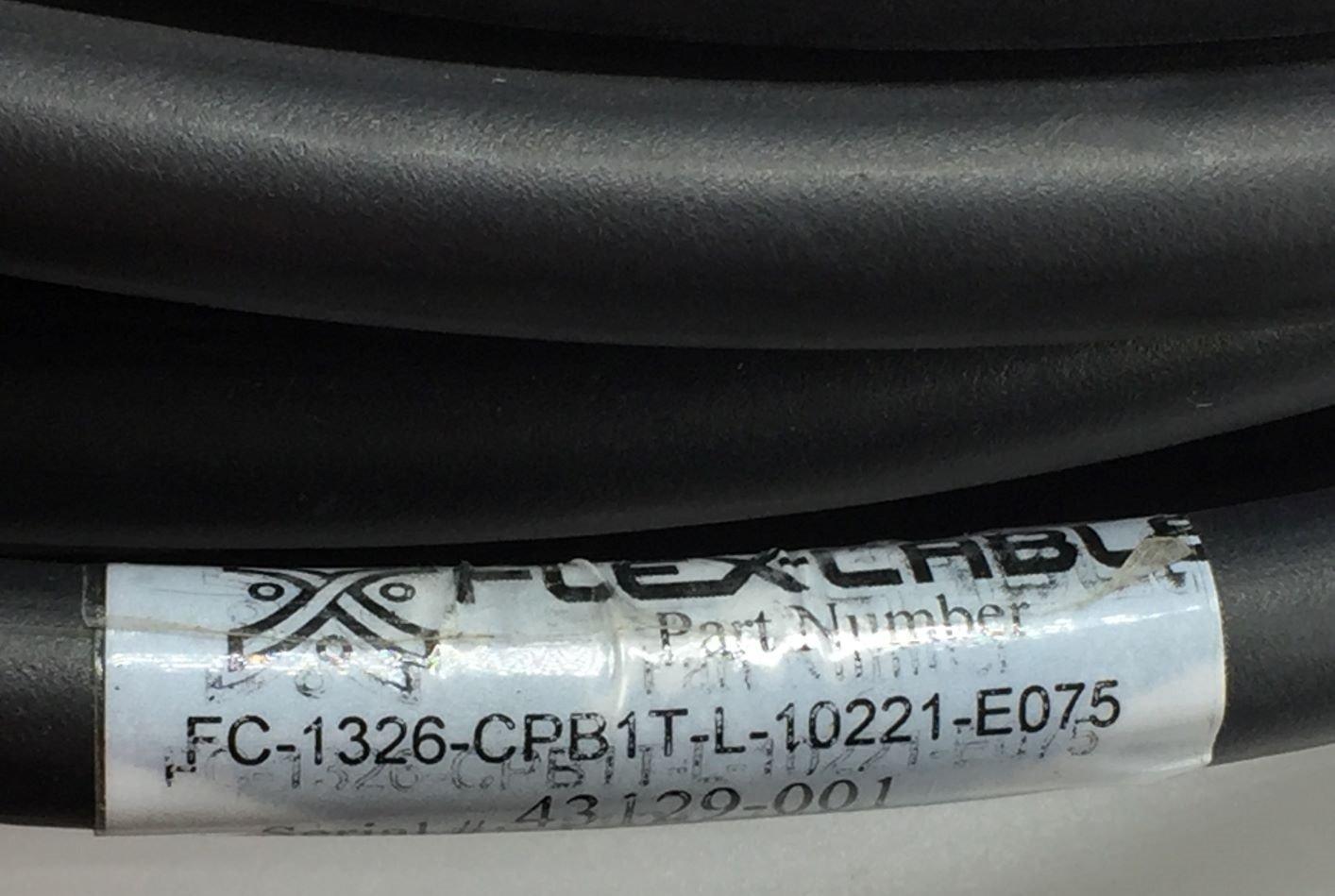 FLEX-CABLE FC-1326-CPB1T-L-10221-E075 PLC Power Cable 75FT / 22M 