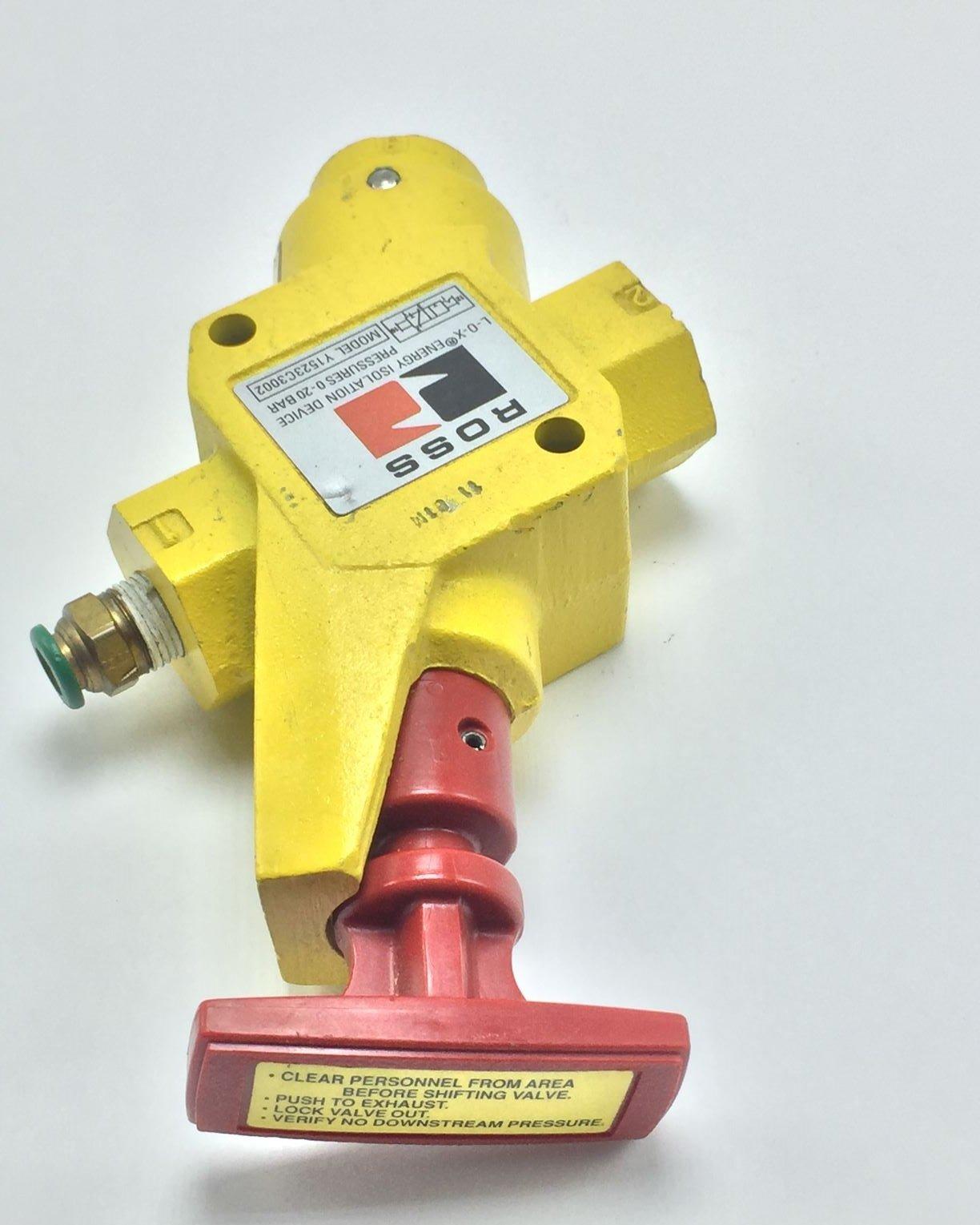  ROSS Y1523C3002 LOCKOUT VALVE TESTED 