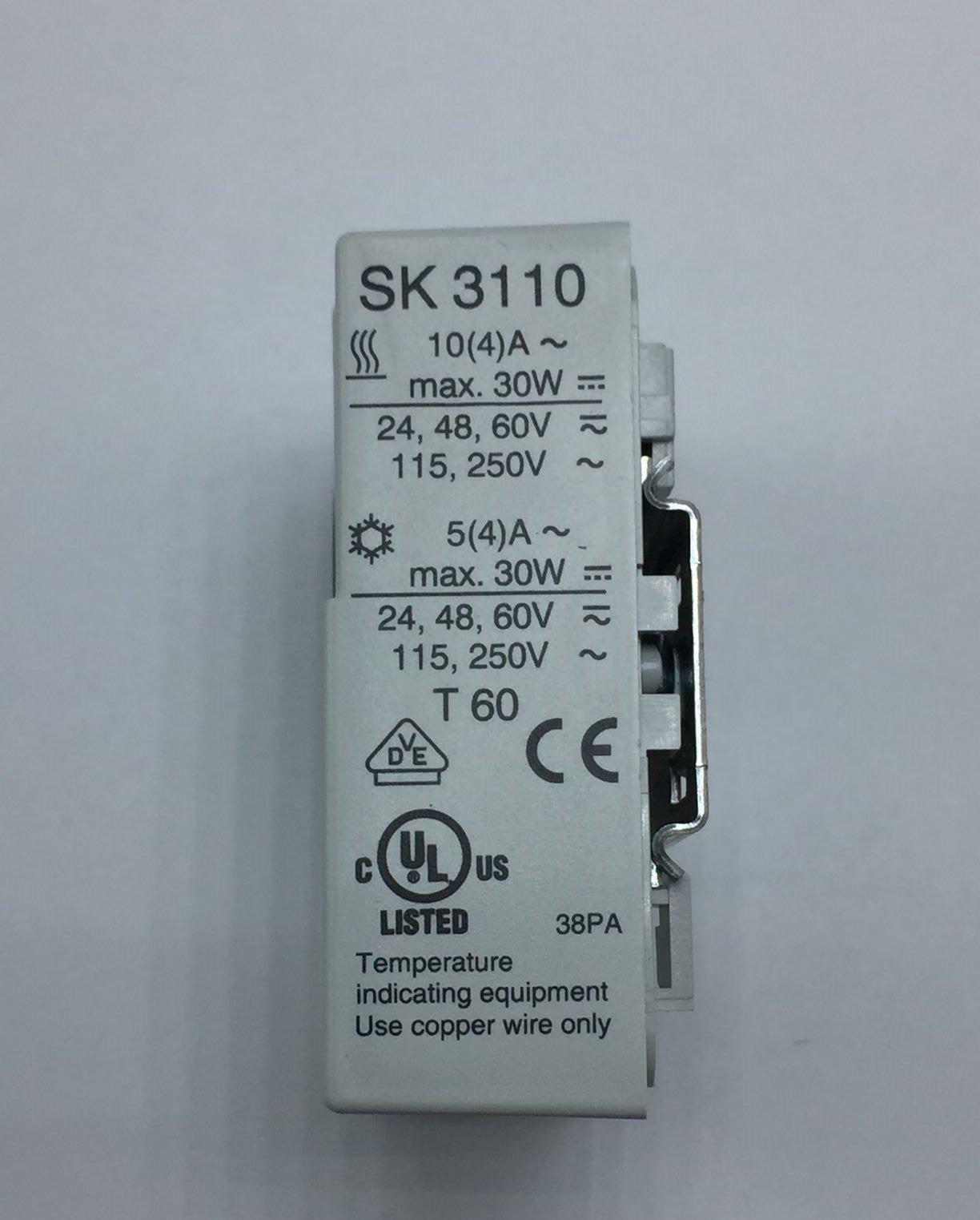 NEW RITTAL SK3110000 TEMPERATURE REGULATOR ENCLOSURE 24-60VDC 5-60 DEG C 