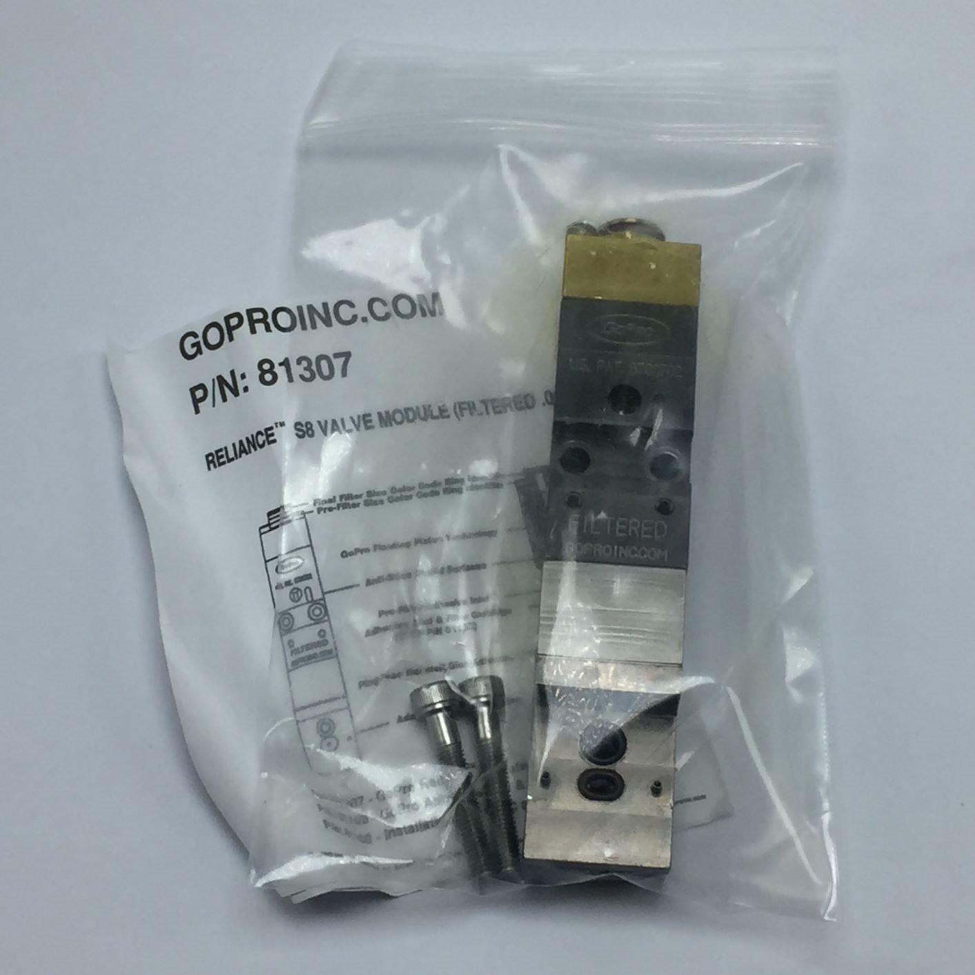 NEW GOPROINC 81307 RELIANCE S8 VALVE MODULE FILTERED 0.008 REPL NORDSON 1054951 