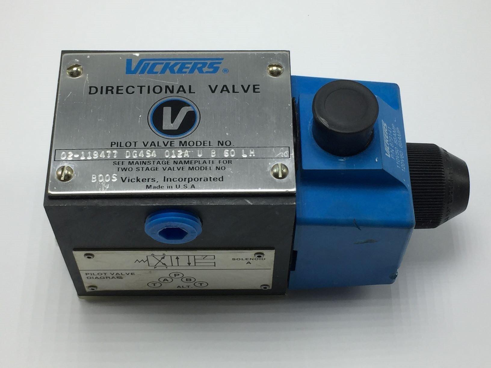 NEW Vickers 02-119477 Directional Valve 