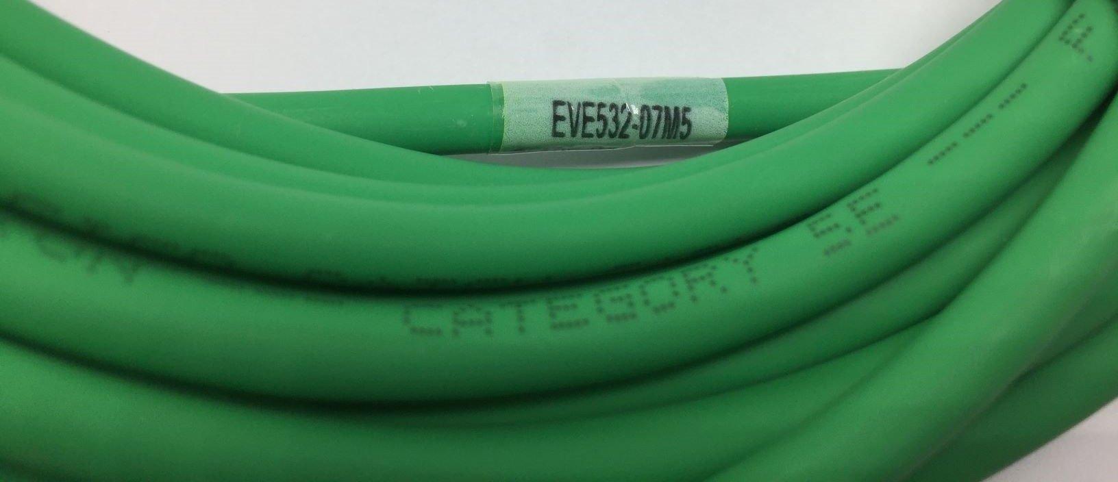 NEW BLACK BOX EVE530-07M5 CAT5E PATCH CABLE F/UTP LSZH GREEN 7.5M 