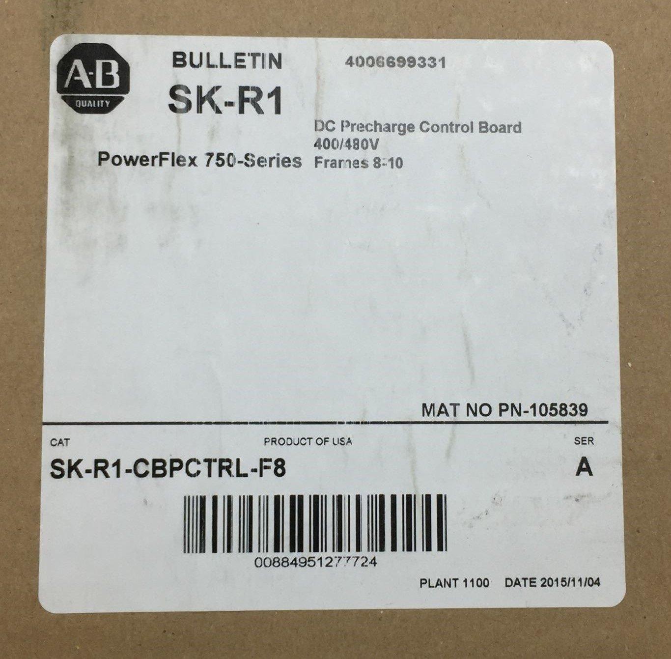 NEW ALLEN BRADLEY SK-R1-CBPCTRL-F8 FACTORY SEALED POWERFLEX 750 BOARD SER A 