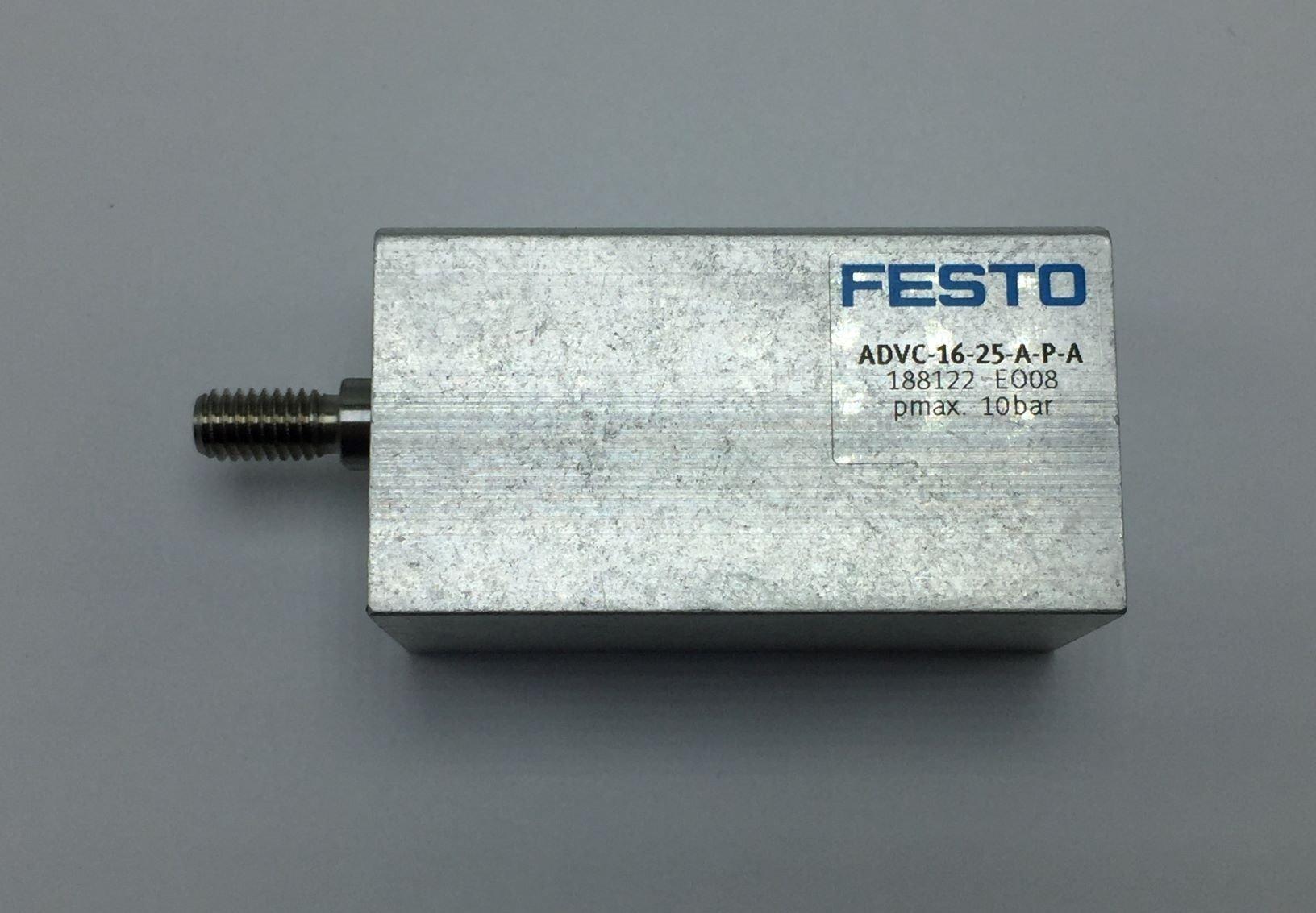 NEW Festo ADVC-16-25-A-P-A Short Stroke Cylinder PN# 188122 