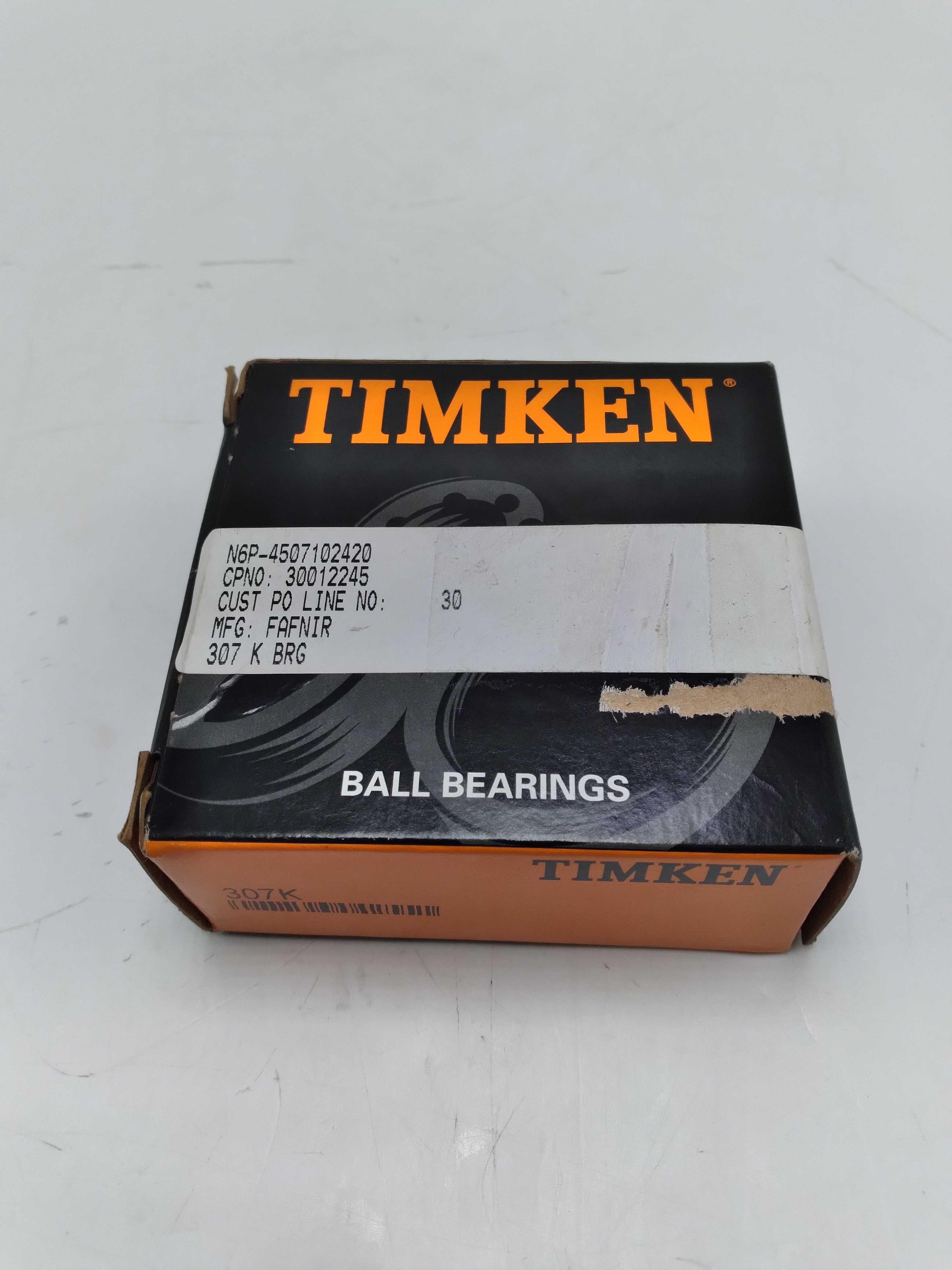 NEW Timken/Fafnir 307K Ball Bearing 