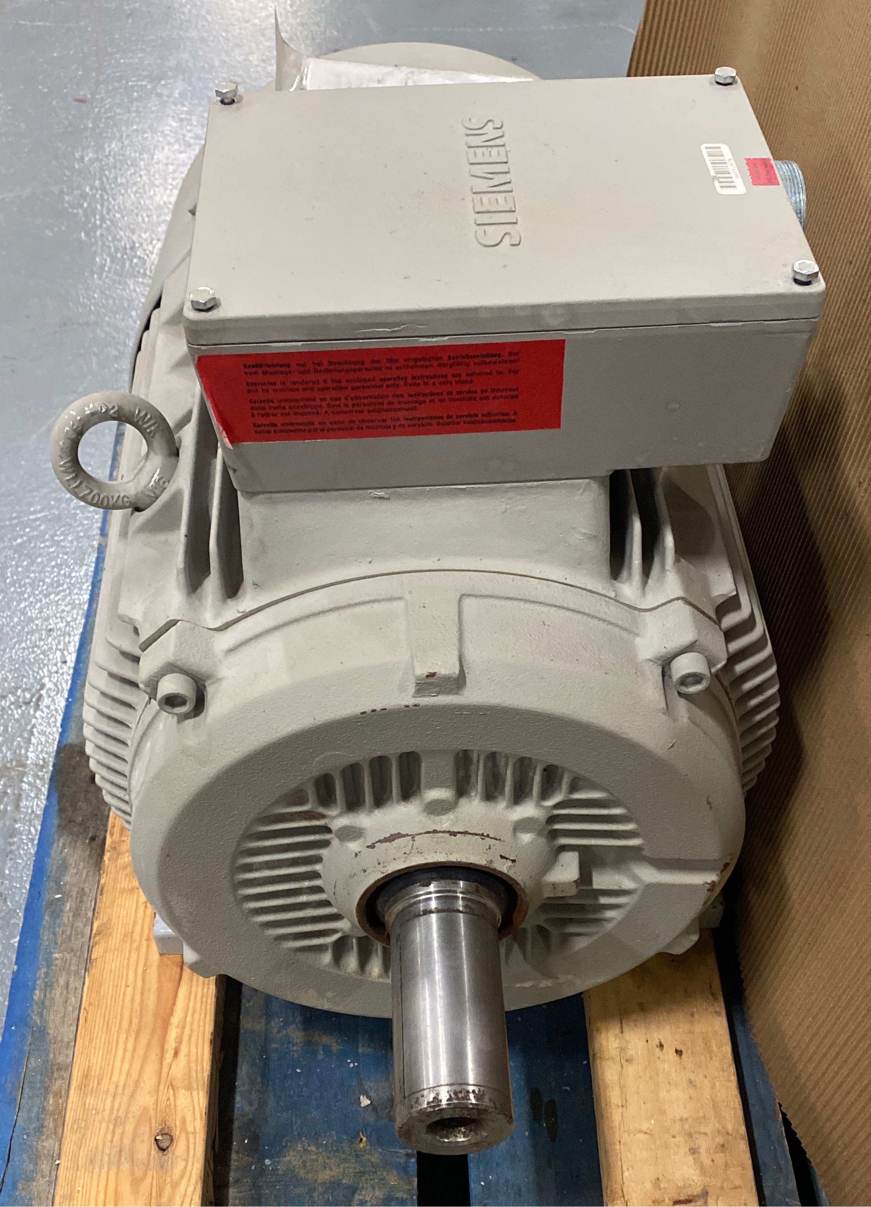 Siemens 1LG4-207-4AA60-Z AC Motor 46HP | eBay