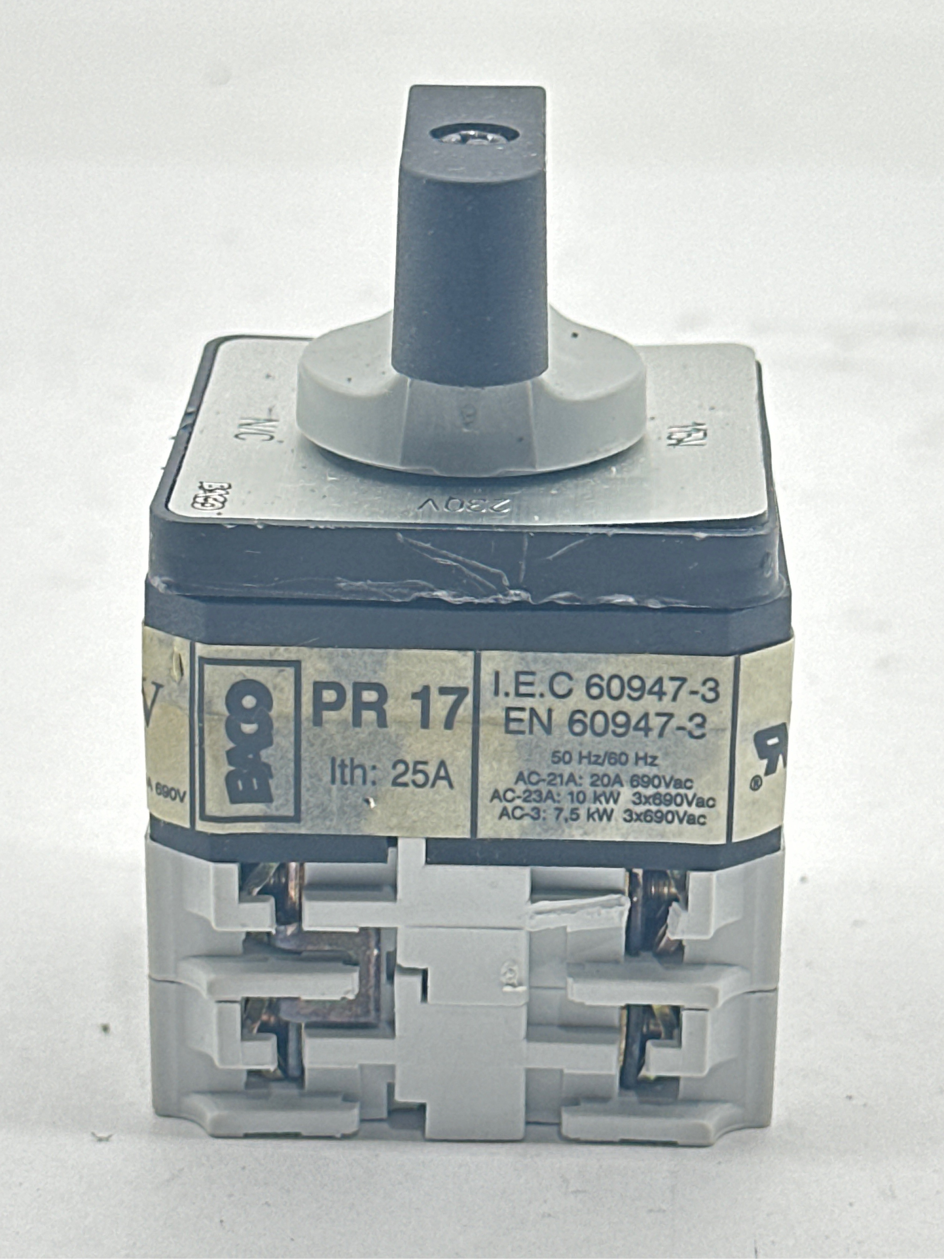 Baco PR 17 Rotary Disconnect Switch, 115-220V 25A | eBay