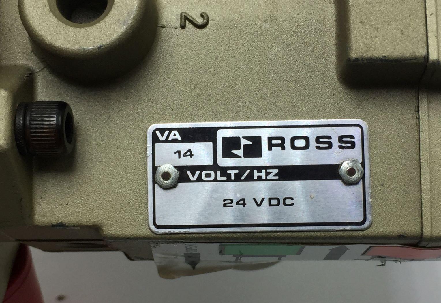  Ross Controls 2773A3072 Solenoid Valve TESTED/EXCELLENT 