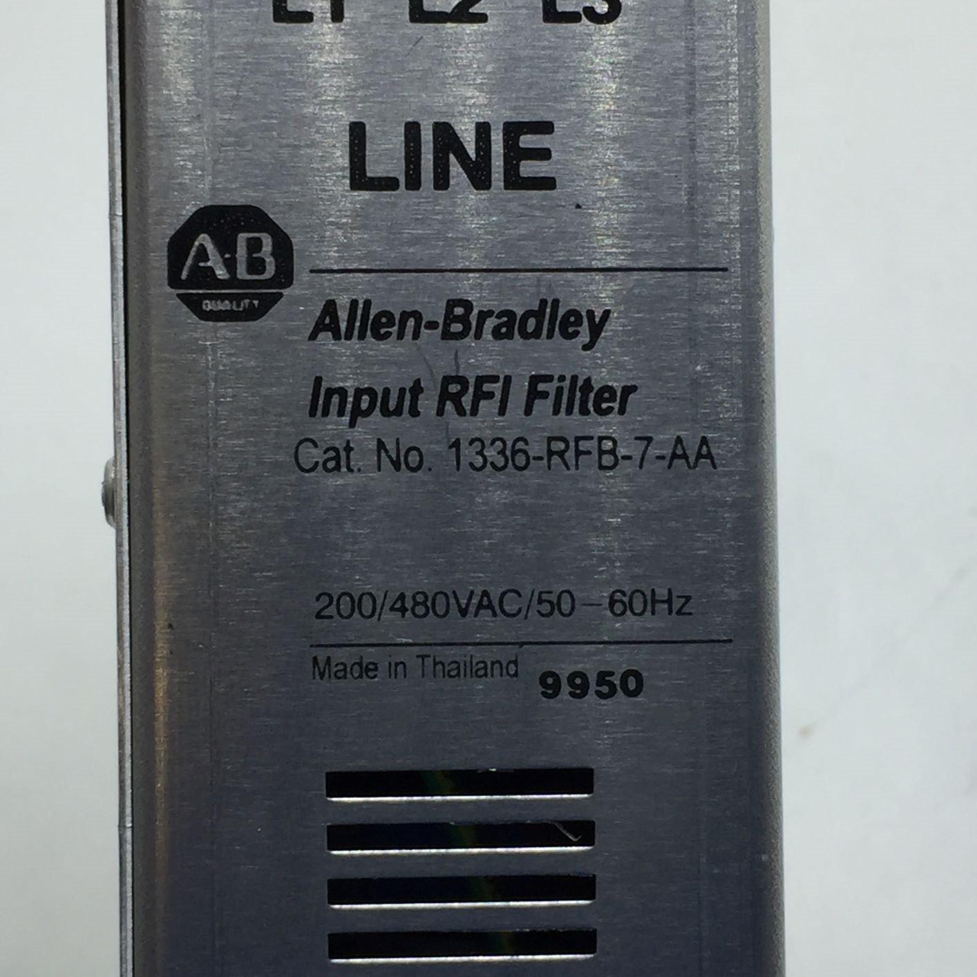 ALLEN BRADLEY 1336-RFB-7-AA SER. A RFI FILTER 