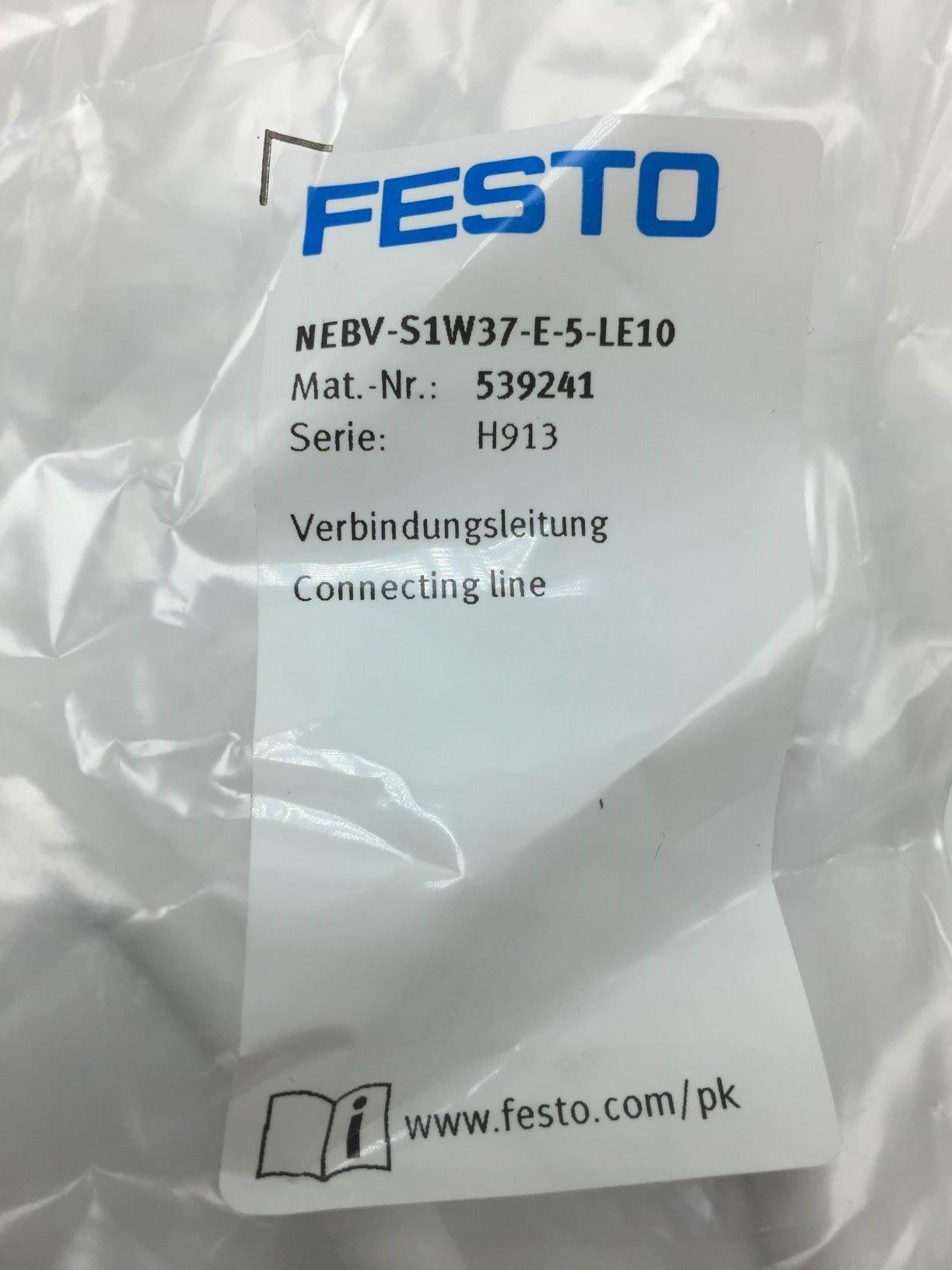 FESTO NEBV-S1W37-E-5-LE10 CONNECTING CABLE 