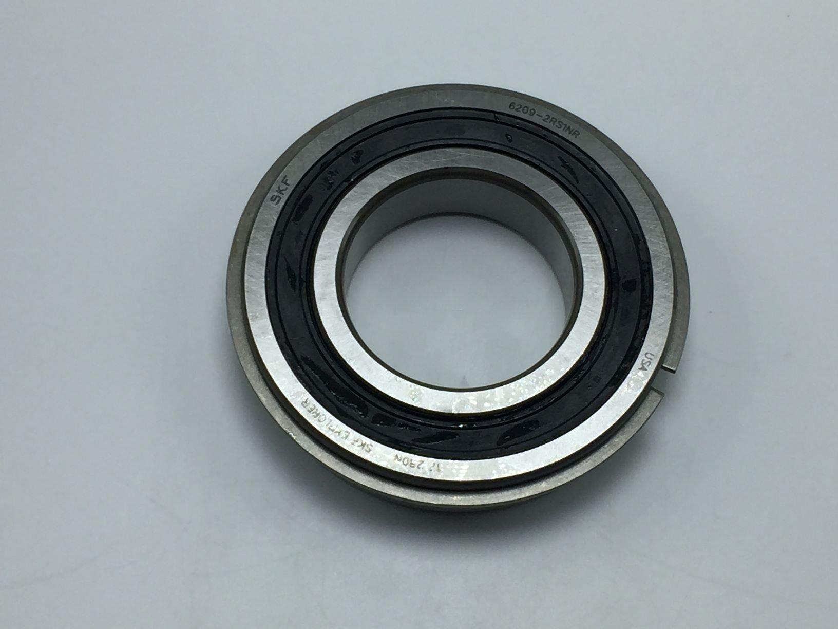 NEW SKF 6209-2RS1NR RADIAL DEEP GROOVE BALL BEARING 45MM BORE PN# 6209-2RS1NR 