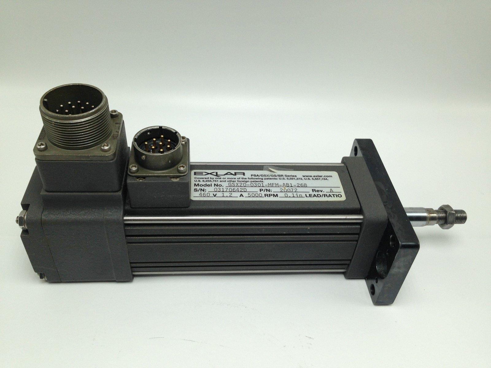  Exlar GSX20-0301-MFM-AB1-268 Linear Actuator 