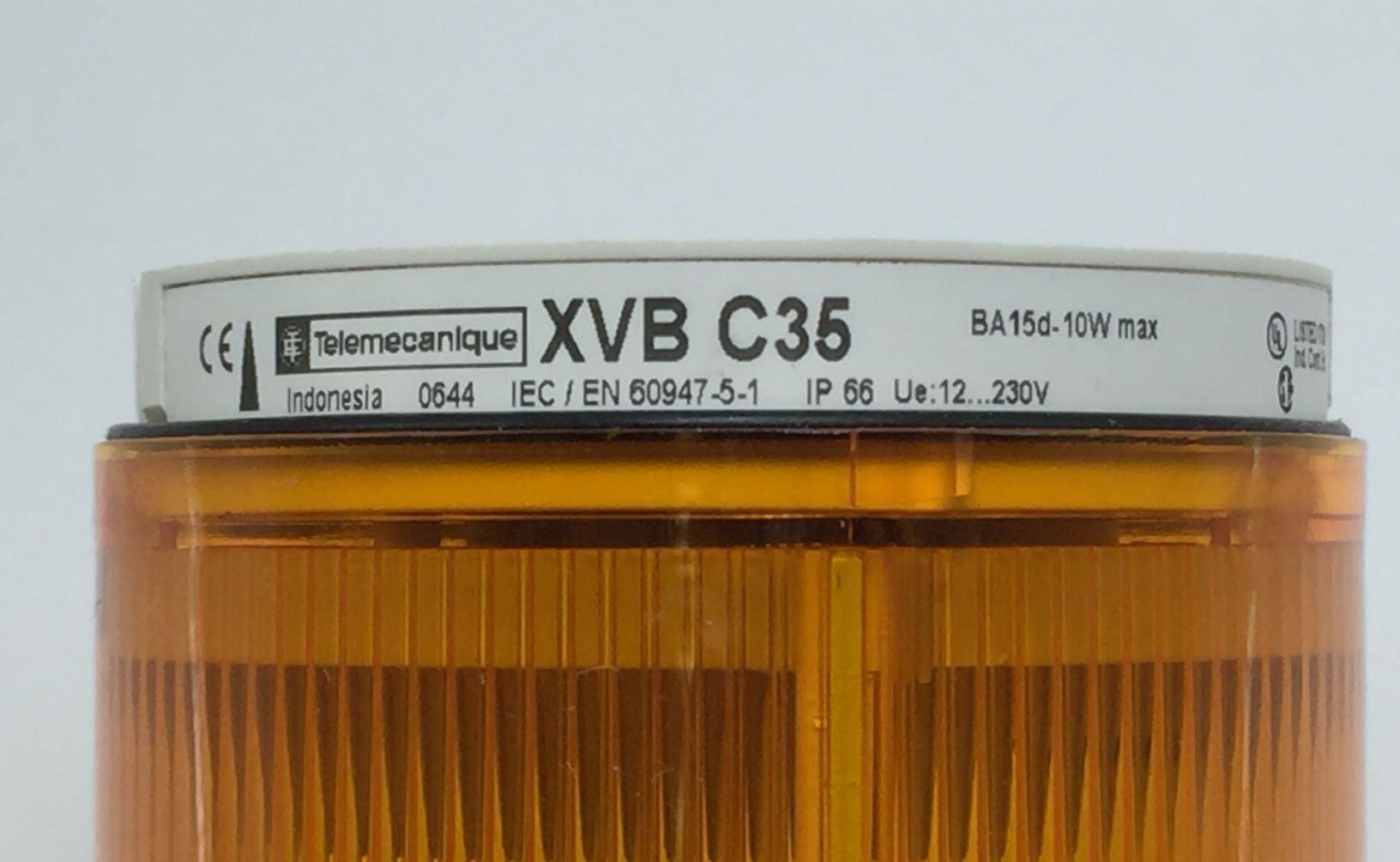 NEW TELEMECANIQUE XVB-C35 ORANGE STEADY UNIT 250V PN# 084508 