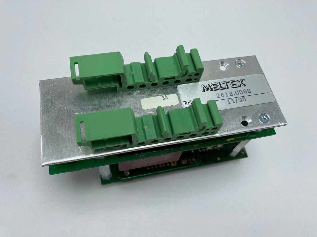  MELTEX 2612.0362 CIRCUIT BOARD TESTED/EXCELLENT 