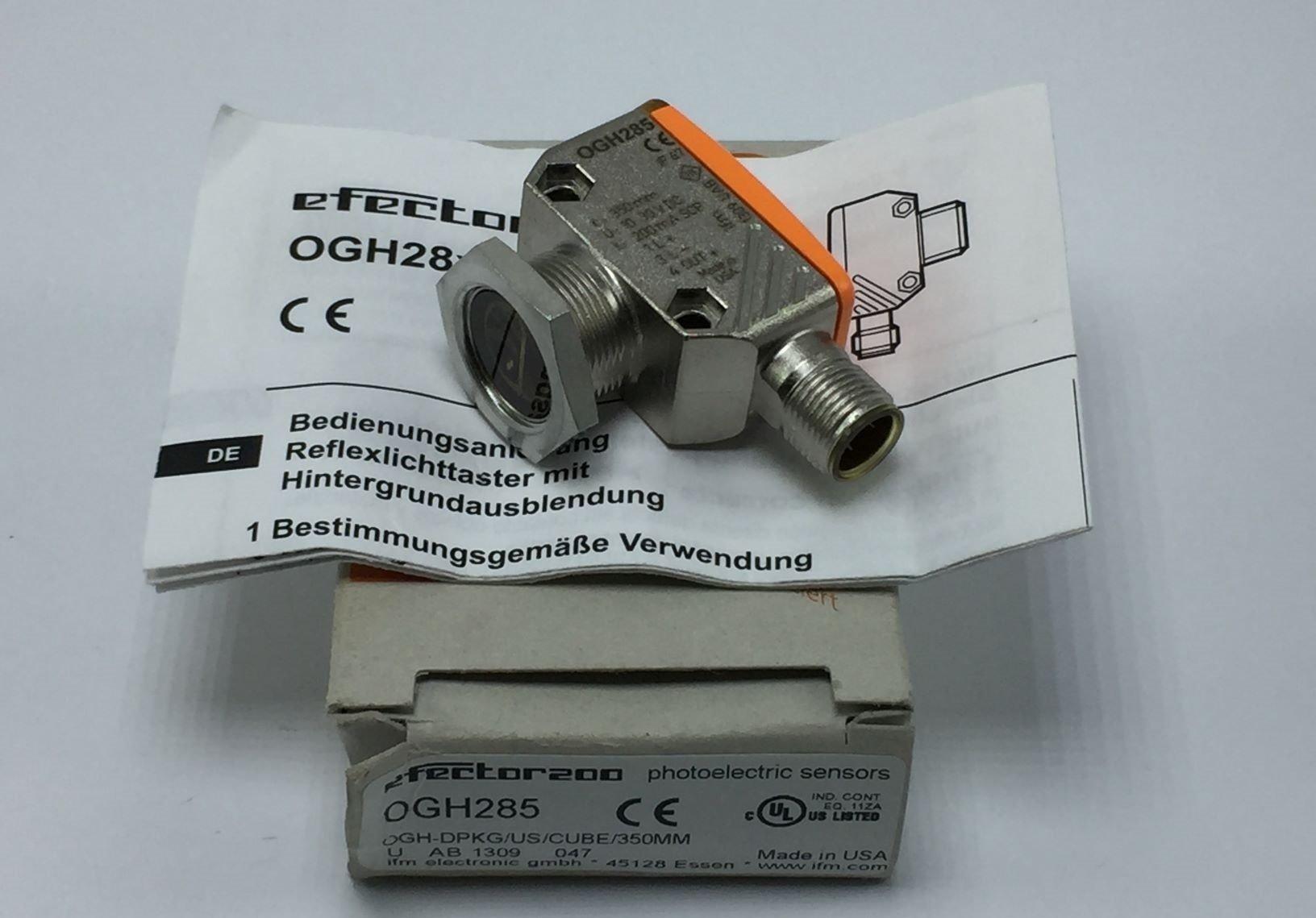 IFM Efector OGH285 Photoelectric Sensor 