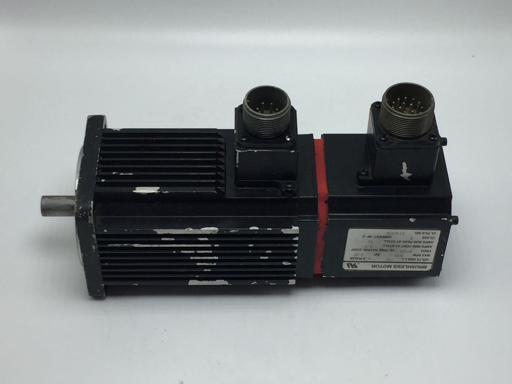  RELIANCE ELECTRIC S-3016-N-00AD SERVO MOTOR 3000RPM TESTED 