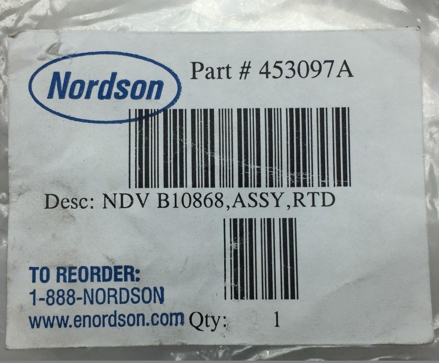 NEW Nordson 453097A HOT MELT RTD / Harting Plug 