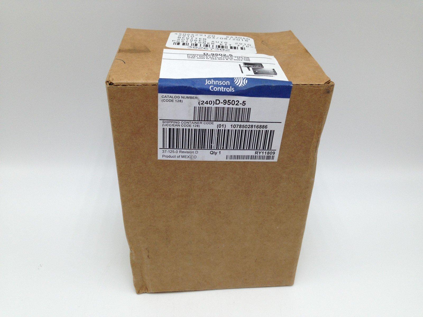 NEW JOHNSON CONTROLS D-9502-5 POSITIONER KIT SEALED IN BOX 