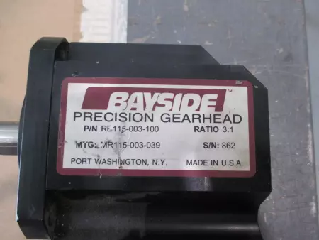 Bayside RB115-003-100 Precision Gearhead 3:1 Ratio 