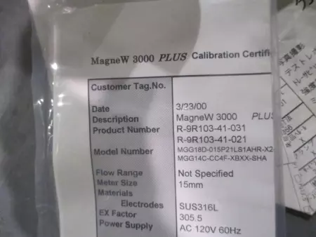  Honeywell MGG14ID-CC4F-XBXX-SH-A Flow Meter Converter 
