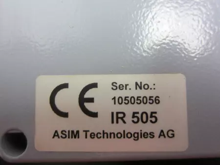 ASIM TECHNOLOGIES IR-505 TEMPERATURE SENSOR 