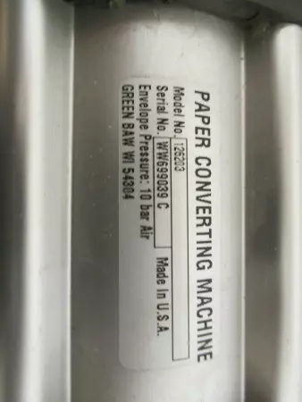  Paper Converting Machine WW699039 C PNEUMATIC CYLINDER TESTED EXCELLENT 