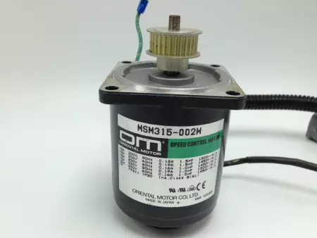  Oriental Motor MSM315-002W Speed Control Motor 