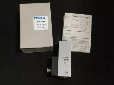 NEW Festo VEPV-1/8-M12 192489 Vacuum Switch 48VAC/DC 