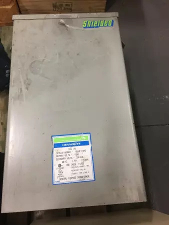 General Signal HS10F7.5AS Hevi-Duty General Purpose Transformer 7.5KVA 