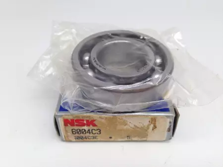 NEW NSK 6004C3 Deep Grove Ball Bearing 42mm OD 