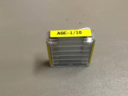 NEW Bussmann AGC-1/10 Miniature Fast Acting Fuses 35A/250V Lot of 5