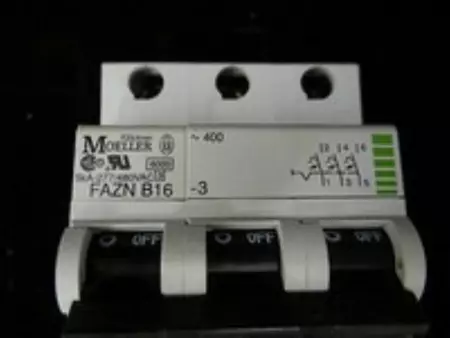 Moeller FAZN-B16-3 Circuit Breaker 16Amp 