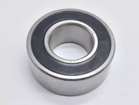 NEW INA 3206J2RS Angular Contact Bearing 25 Deg. 30mm Bore 