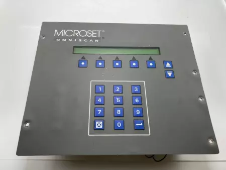 Microset S145953 PLC Omniscan Control Panel 