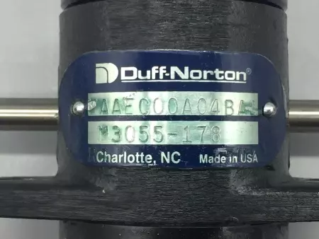 Duff Norton MAAEC00A04BAA Linear Actuator 500Lb, 5:1 Ratio 