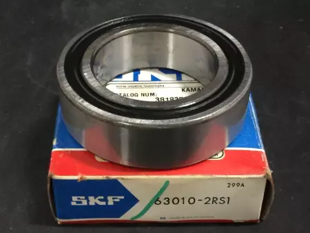 NEW SKF 63010-2RS1 RADIAL DEEP GROOVE BALL BEARING 50MM BORE DIA. 