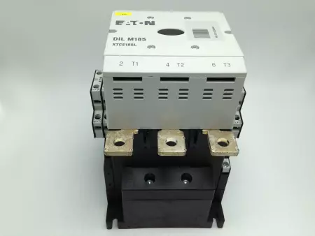 Eaton DIL M185-XTCE185L Contactor 600V 225Amp 110/150VDC Coil TESTED 