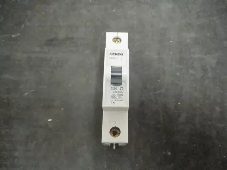 Siemens 5SX21 C20 Circuit Breaker Switch 