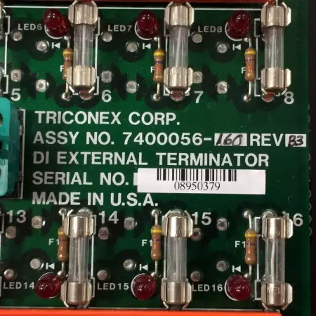 Triconex 3000110-160 PLC DI External Terminator 