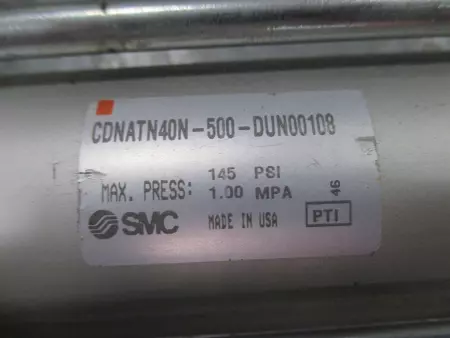  SMC CDNATN40N-500-DUN00108 Pneumatic Cylinder 40 mm Bore 500mm Stroke 