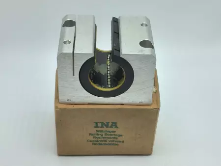 NEW INA KGNOS-50-B-PP-AS Linear Ball Bearing and Housing 50mm Bore 