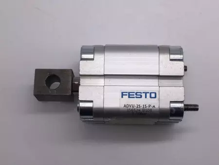  Festo ADVU-25-15-P-A Compact Cylinder 25mm Bore 15mm Stroke 