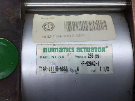 NUMATICS T1AR-01I1E-ASS0 INTERCHANGEABLE CYLINDER, HEAD TRUNNION 4